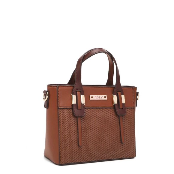 Nikky Bessie 3-Piece Shopper Bag Set NK12313 Brown - Picture 2 of 11